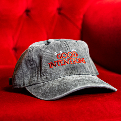 GOOD INTENTIONS EMBROIDERED CAP