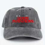 GOOD INTENTIONS EMBROIDERED CAP